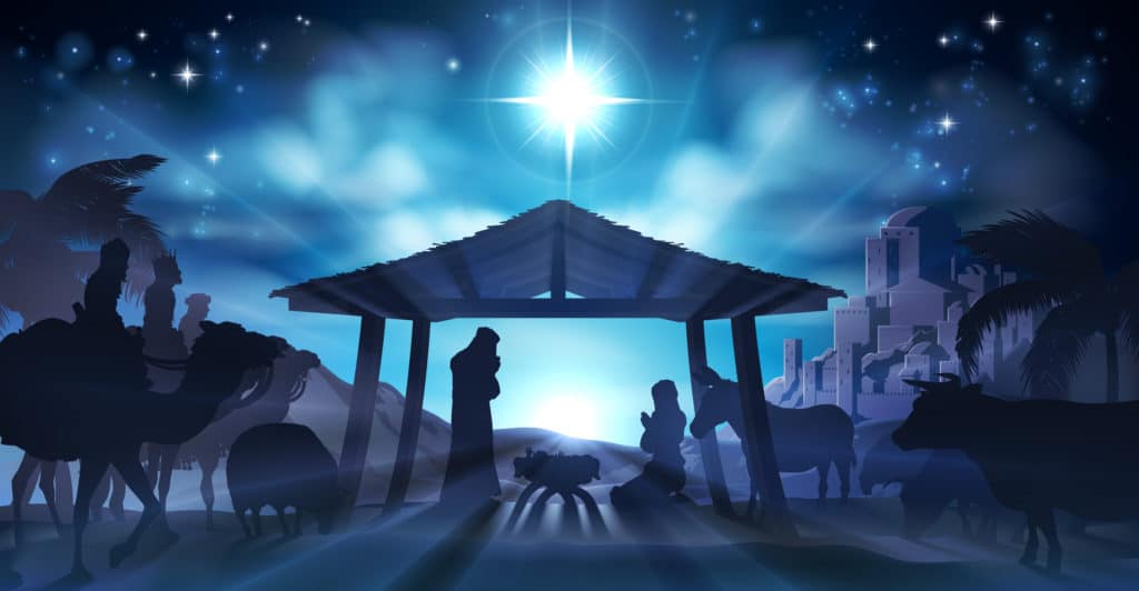 merry christmas 2019 nativity