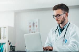 google core web vitals physician website