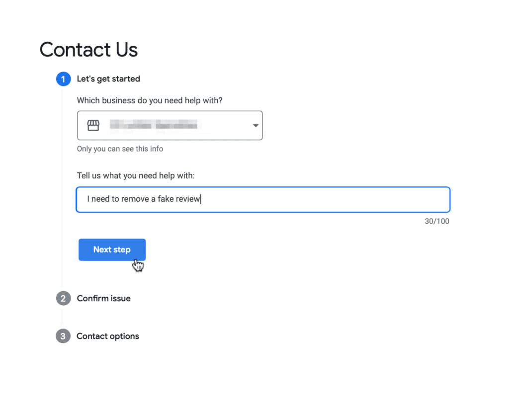 google support contact