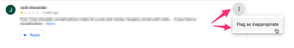 flag fake doctor google review