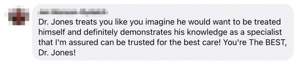 positive patient comment 1