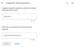 Google my business auto responder setup step 7